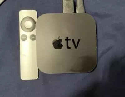 Apple TV A1427 8GB 3rd Generation HD Media Streamer W/ Remote • $22