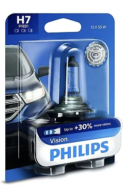 Philips H7 Vision Upgrade Headlight Bulb With Up To 30% More Vision 1 Pack • $5