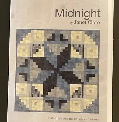 Midnight Quilt Kit By Janet Clare For Moda • $85