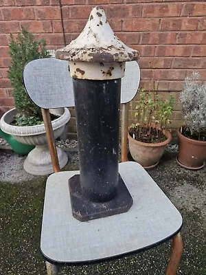 Vintage Railway Cast Iron Post Finial • £75