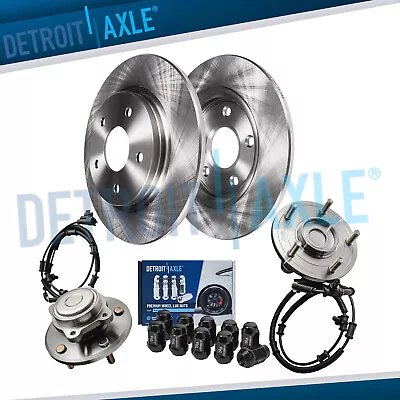 $182.35 • Buy 305mm Rear Disc Rotors Wheel Hubs W/ 10pc Wheel Lug Nuts For Town Country Routan