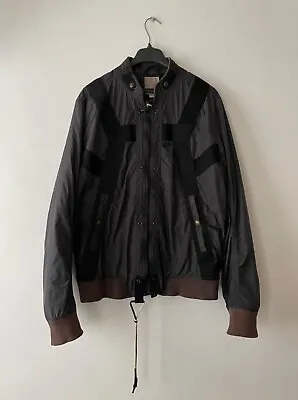 Diesel Nylon Avant Garde Y2K Bomber Jacket • $90