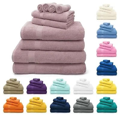 100% Egyptian Cotton Super Soft Towels 600gsm Combed Towel Hand Bath Sheet • £10.75