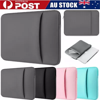 Tablet Laptop Neoprene Zip Bag Case For 11  12  14  15  Inch Sleeve Pouch Cover • $13.89