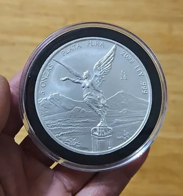 5oz Silver 999.9 Libertad 2022 • $999