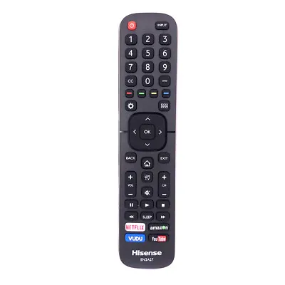 $6.82 • Buy New EN2A27 For Hisense Smart LCD LED TV Remote Control 50H8C 55H5C 55H6B VUDU