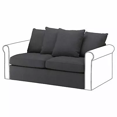 Ikea Gronlid Cover For 2-Seat Sofa-Bed Section - Sporda Dark Grey 304.852.46 • £115