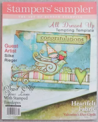 The Stampers Sampler Magazine Vol 18 #1 Silke Rieger Valentines Day Card Crafts • £8.03