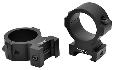 Warne V615M Vapor Horizontal Ring Set Matte Black 30mm Tube High • $36.95