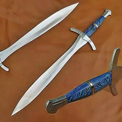 Custom Handmade D2 Tool Steel Hunting Sword Dagger Sword Viking Sword • $133.99