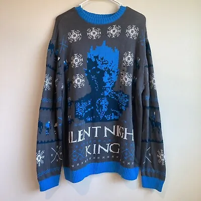 NWT Game Of Thrones Sweater Christmas Holiday Silent Night King Men’s Medium • $10