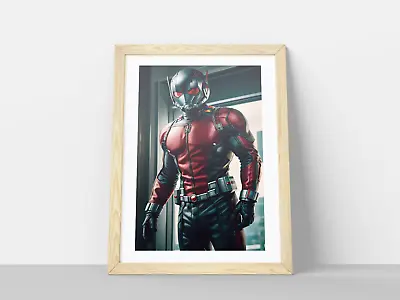 Ant-Man Marvel Avengers DC Superhero Wall Poster Print A4 - Frame NOT Included • £5.99