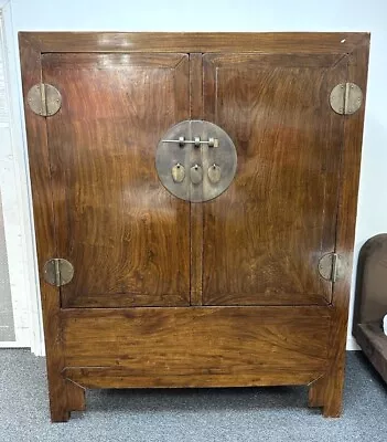 19th Century Large Chinese Lacquered Wedding Cabinet CS E26 • £99.99