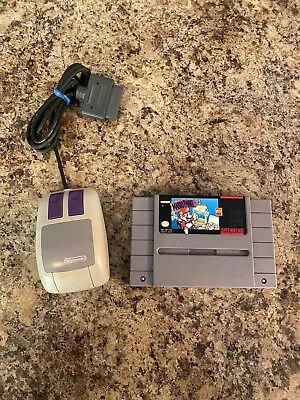 Mario Paint (Super Nintendo Entertainment System 1992) W/ Mouse Testedworking • $24.99