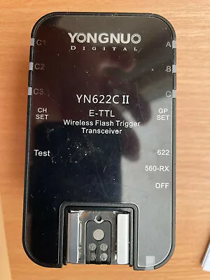 YongNuo YN622C II YN622 E-TTL - Wireless Flash Trigger Transceiver - For Canon • £54.87