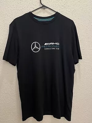 MERCEDES F1 PETRONAS AMG Mens Racing Shirt Size Large • $19.99