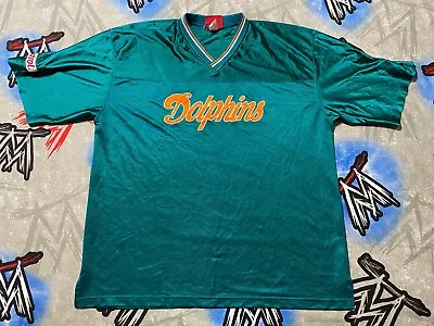 Miami Dolphins NFL Castrol Patch BLANK Men's 2XL T-Shirt • $19.99