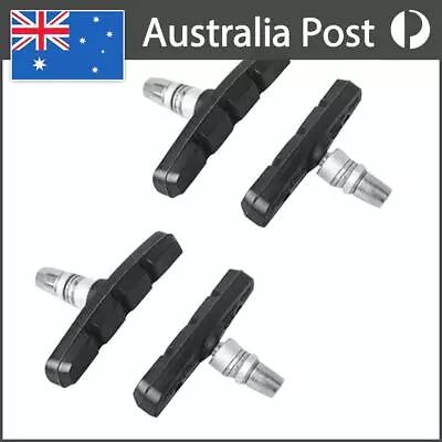 4pcs Mountain Bike Brake Blocks Rubber Bicycle V-brake Shoes Pads Cycling Parts • $9.49