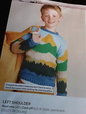 £0.99 • Buy  Mountain Pass, Knitting Pattern For Childs Jumper By Bergere De France