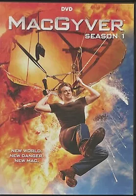 MacGyver - Season 1 - DVD - 2016 - 5 Disc Set • $3.99