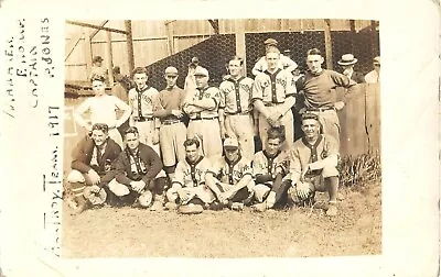 1917 RPPC All Troy Baseball Team Troy NY Rensselaer County • $45