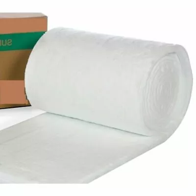 Ceramic Silicate Fiber Blanket Insulation High Temp Fireproof Mat Pad 500mm  • £15.50