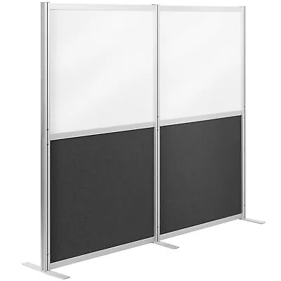 VIVO Modular Wall System 2 PET + Magnetic Whiteboard Panels Office Dividers • $399.99