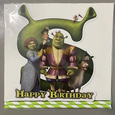 Shrek Happy Birthday Cake Topper Party Decorations Party Supplies • $5.30