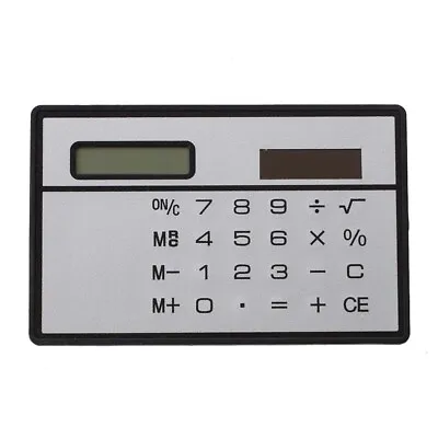 £5.99 • Buy Solar Credit Card Sized Pocket Calculator K2Y6