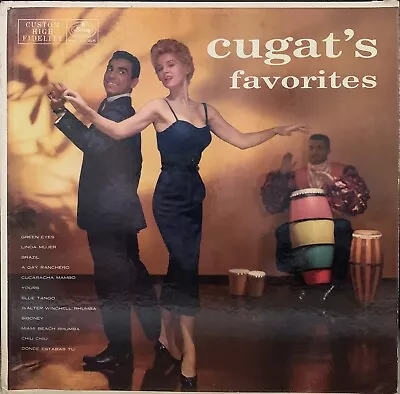 Xavier Cugat & His Orchestra – Cugat's Favorites 1955 LP Vinyl Mercury MG20065* • $6.39