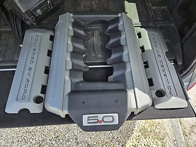 OEM Engine Valve Appearance Cover 15-17 Ford Mustang GT 5.0 - & COIL COVERS 5.0 • $125