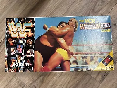 1988 The VCR WrestleMania Acclaim Board Game Hulk Hogan 1988 • $39.95