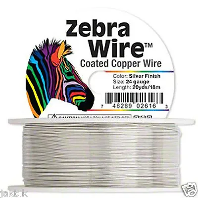 $12.95 • Buy Zebra Wire™, Silver, Gold, Natural Copper, Round, Meterage Per Role