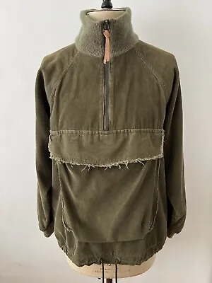 00s Vintage Fake London Mens  Smock Cashmere SMALL Oasis Liam Gallagher - FAULT • £59