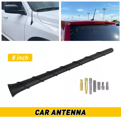 For Truck Car Motorcycle Boat Radio Stereo Stealth Antenna FM AM 8in Replace Kit • $13.39