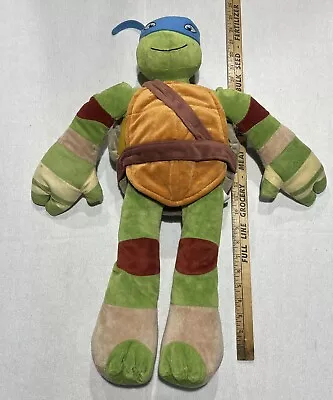 TMNT Teenage Mutant Ninja Turtle Leonardo Nickelodeon Plush 24  Pillow Buddy • $19.99