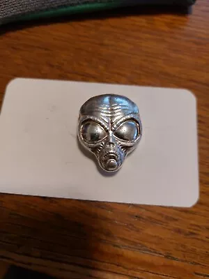 2oz .999 Fine Silver Monarch Precious Metals Alien Head 3D Pour In Pouch • $94.95