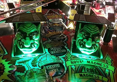 Medieval Madness REMAKE Pinball Trolls Light Mod GREEN • $74.51