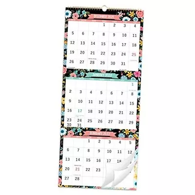 2022 Calendar - 3 Month Display Wall Calendar (Folded In One Month) 11.3  X  • $15.18