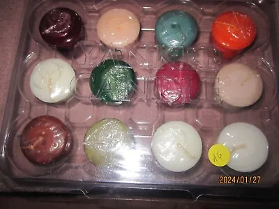 Lot #6 Of 12 Yankee Candle Votives - Assorted Frangrance  In Plastic Holder NEW • $29.99