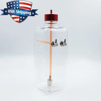 1000ml (34oz) Clear Fuel Tank With Metal Cap For RC Airplane Gasoline Engine • $23