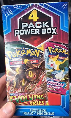 $30.99 • Buy Pokémon 4 Pack Power Box Walgreens Exclusive New,  4 Booster Packs & Foil Card