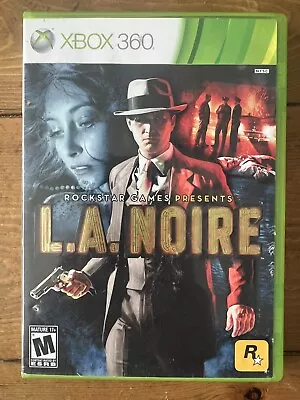 L.A. Noire (Microsoft Xbox 360 2011) Complete Tested Working - Free Ship • $8.99