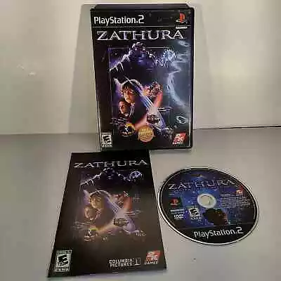 ZATHURA (Sony Playstation 2PS2) Complete CIB • $6.98