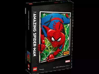 LEGO ART Marvel The Amazing Spider-Man 31209 • $299.99