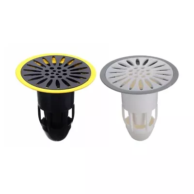 Waste Catcher Stopper Floor Drain Shower Bath Hair Trap Plug Hole Sink Strainer • £2.99