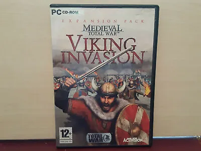 Medieval Total War Viking Invasion Expansion Pack - PC CD Rom Game - (J39) • £0.99