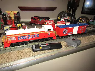 MTH Rescue 2 FDNY PS.2  Proto 2 NYC Firefighter Train Set W/ DCS Remote Control • $399.95