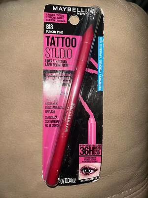 Maybelline Tattoo Studio Limited Edition Waterproof Liner #813 Punchy Pink • $7.99