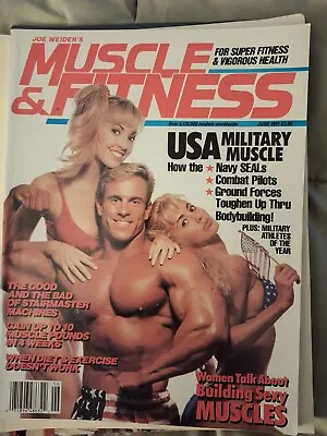 Muscle And Fitness June 1991 NPC National Competitor Jerry Steele • $5.99